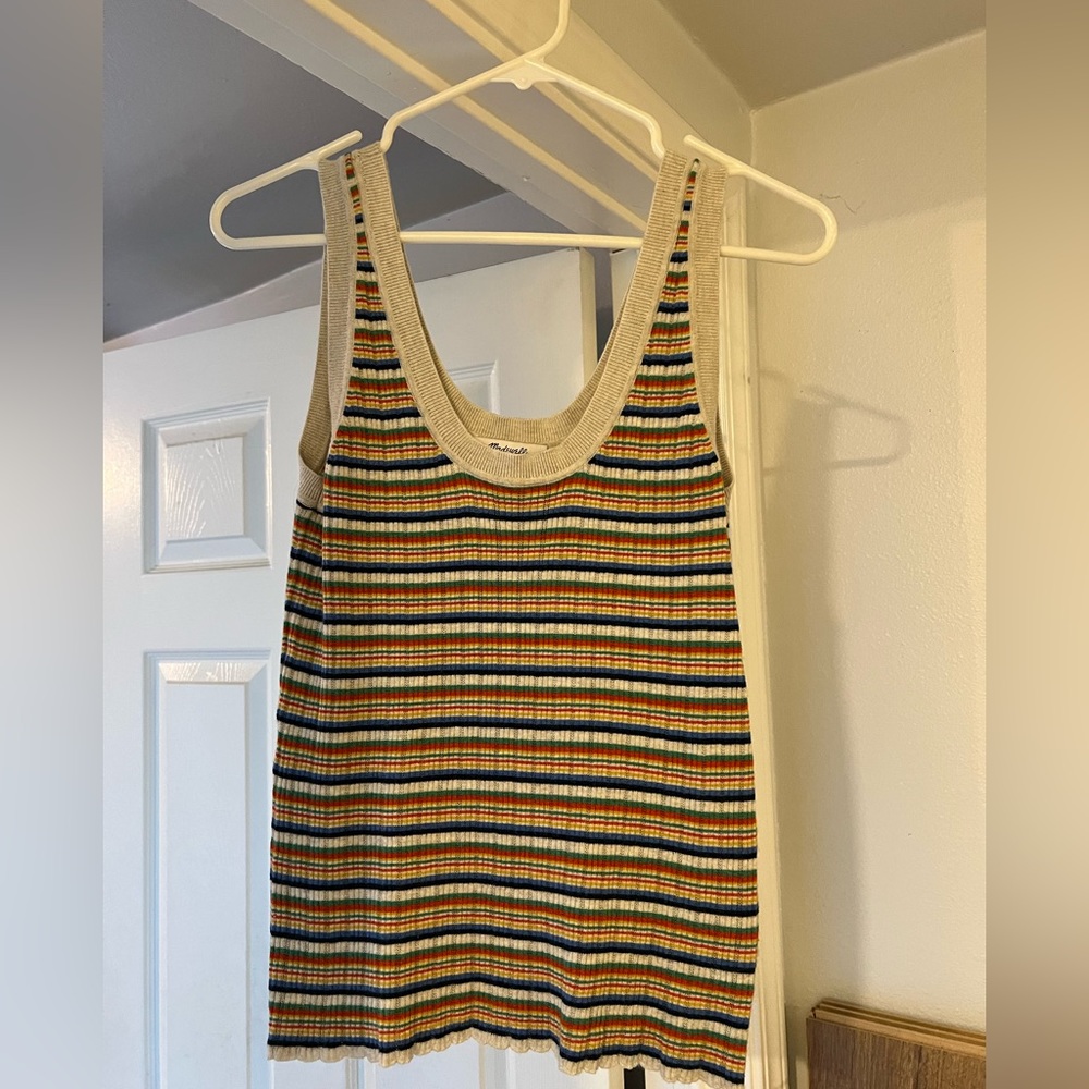 Madewell woven tank